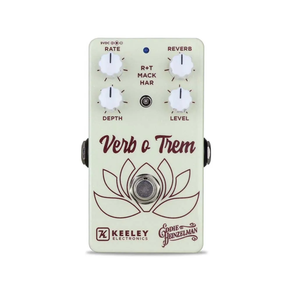Keeley Eddie Heinzelman Verb O Trem Reverb Guitar Effects Pedal