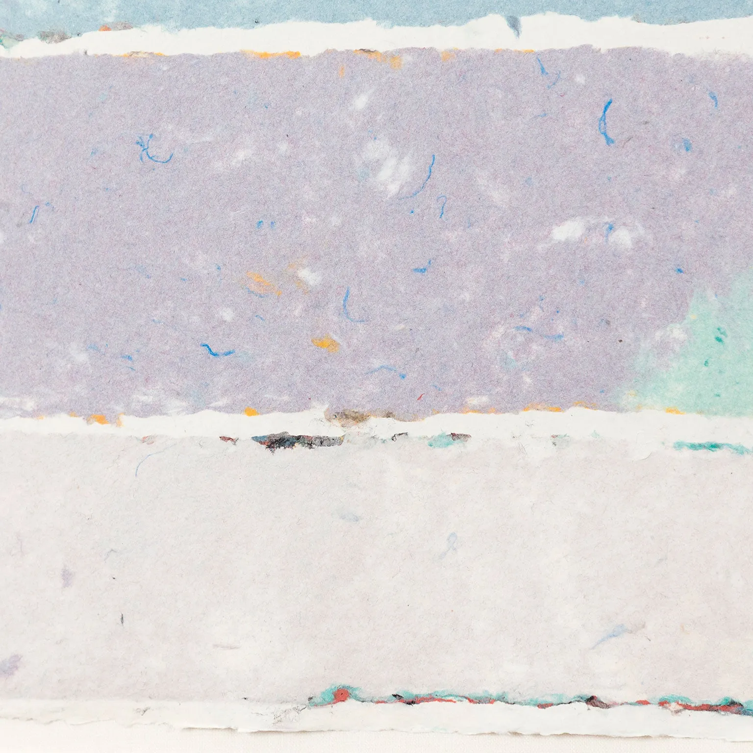 KENNETH NOLAND "BANDS" MONOPRINT, 1981
