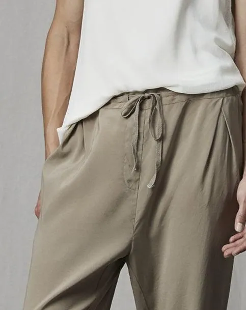 Kristensen Du Nord Silk Drawstring Pant