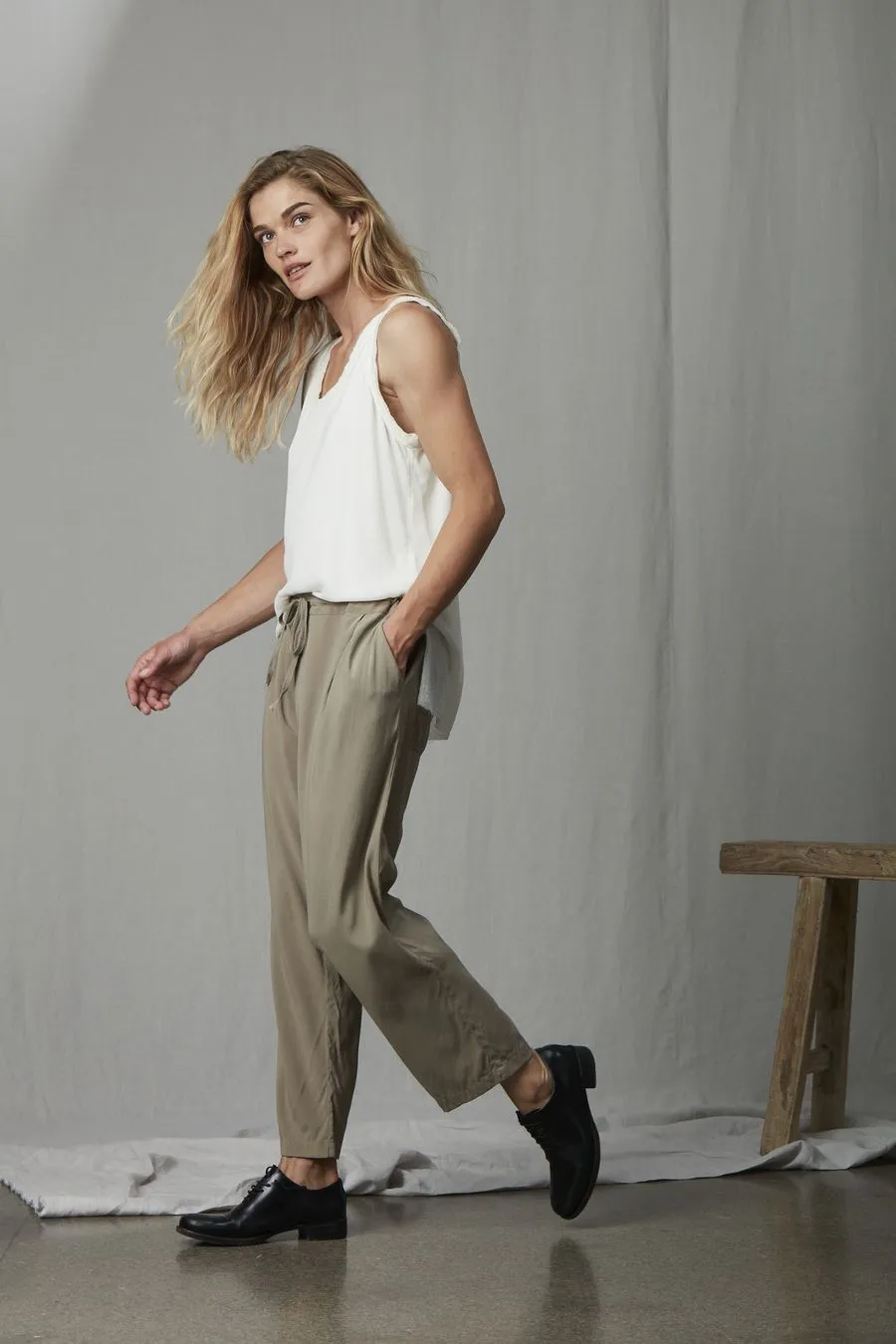 Kristensen Du Nord Silk Drawstring Pant