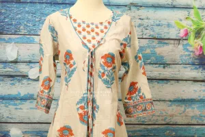 Kurti casual Kurti half Kurti Indian Kurti for women simple Kurti daily wear Kurti tunic dresses for women gift Kurti straight cut kurti
