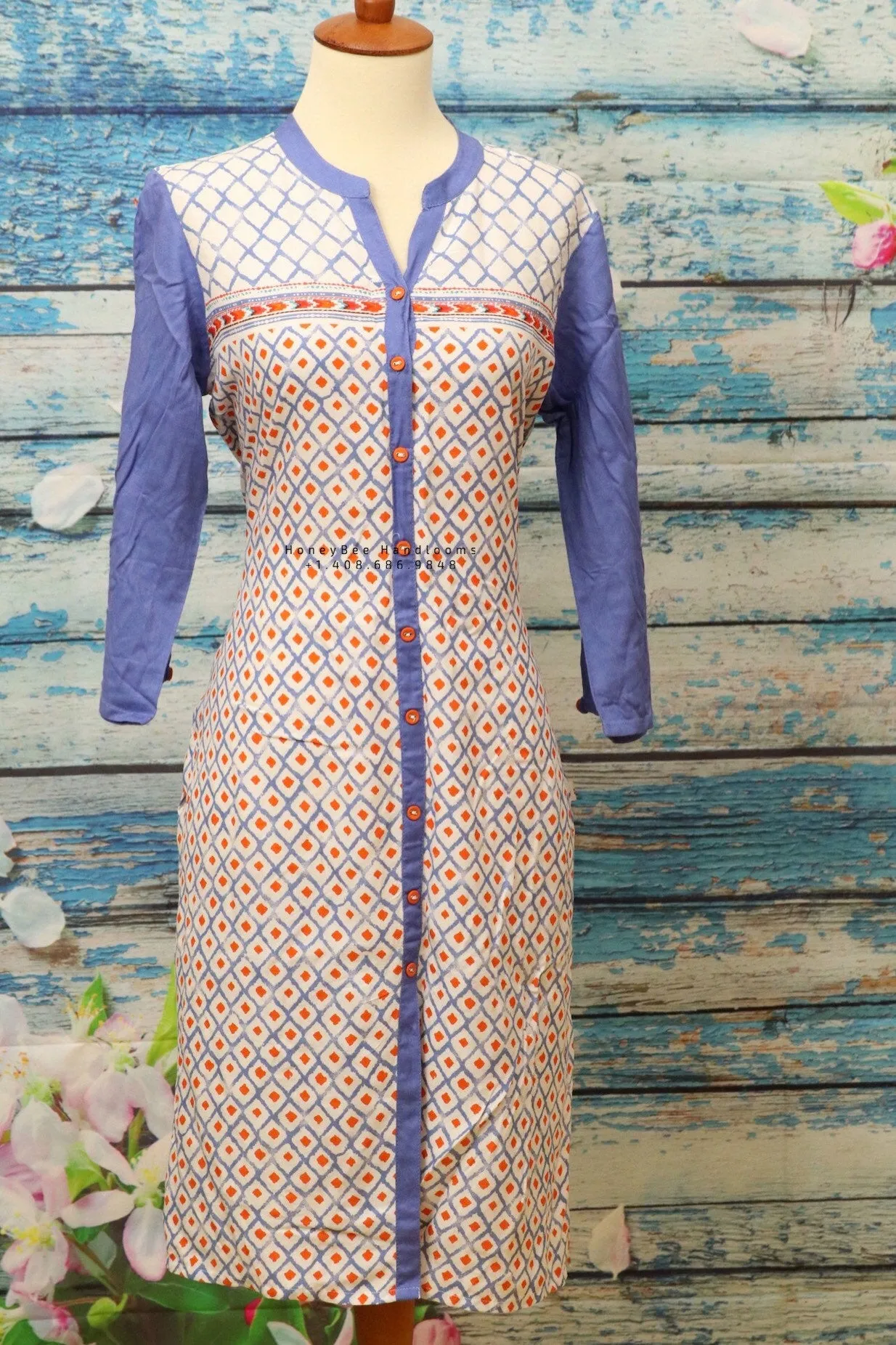 Kurti casual Kurti half Kurti Indian Kurti for women simple Kurti daily wear Kurti tunic dresses for women gift Kurti straight cut kurti