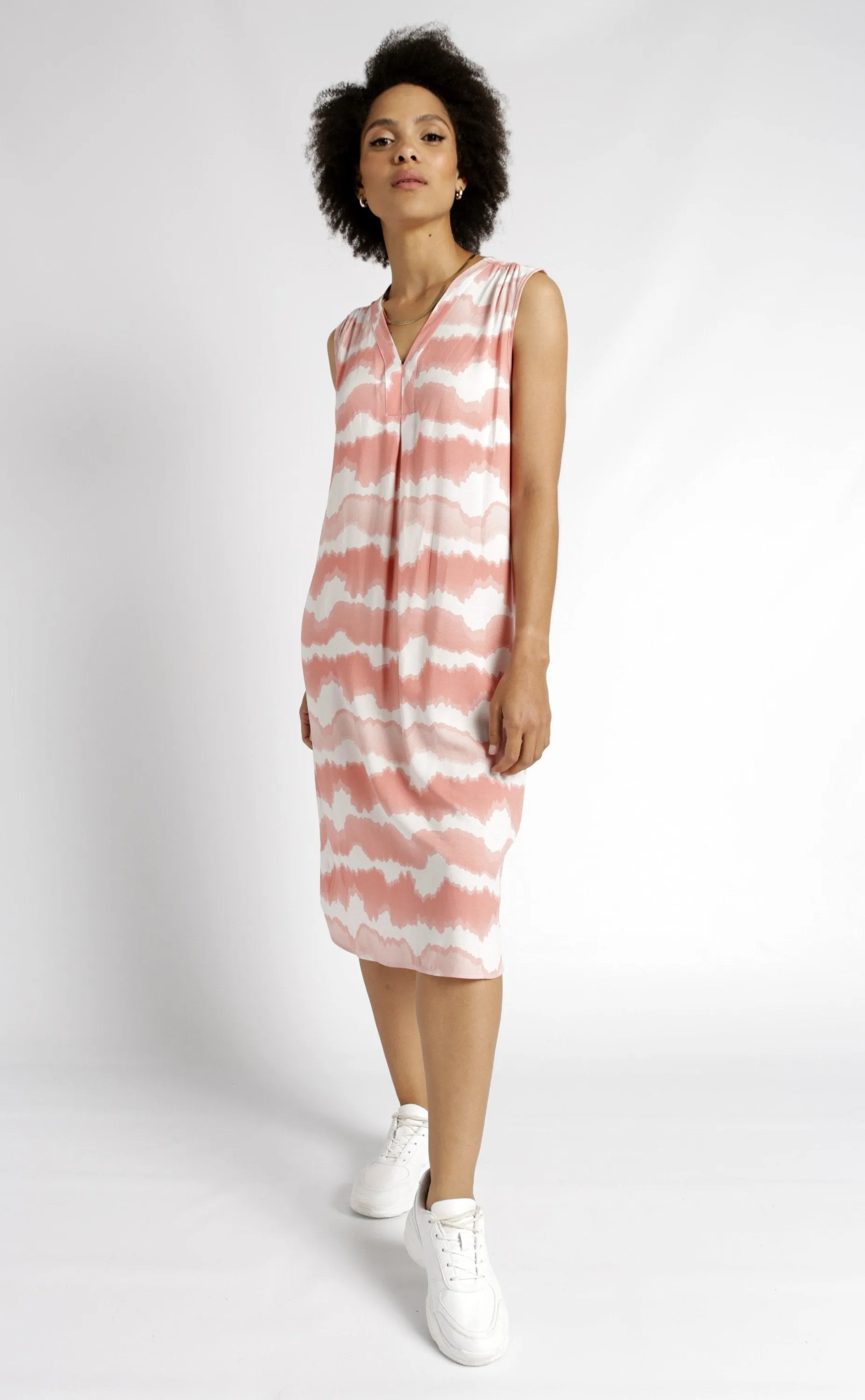 Ladies Shift Tie Dye Dress
