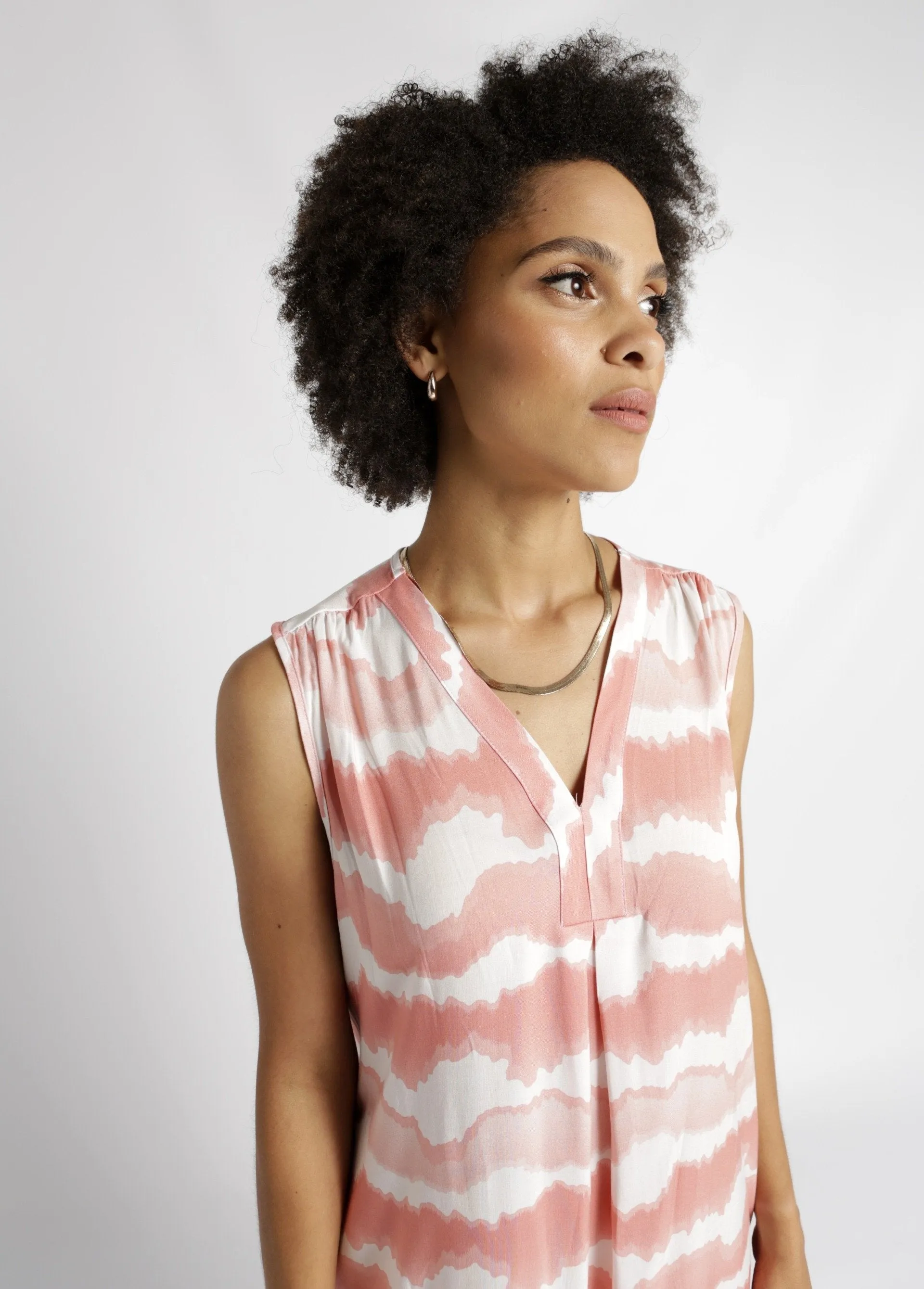 Ladies Shift Tie Dye Dress