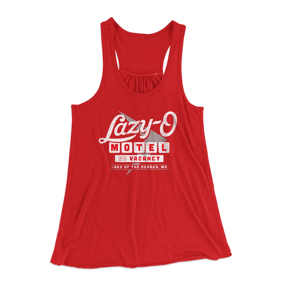 Lazy-O Motel Women's Flowey Racerback Tank Top