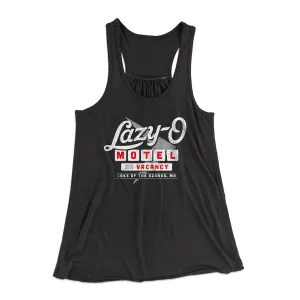 Lazy-O Motel Women's Flowey Racerback Tank Top