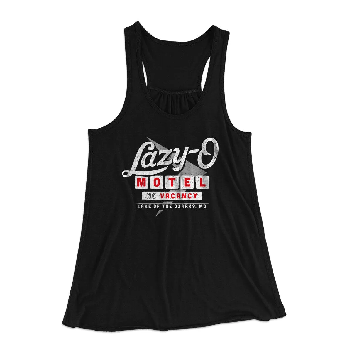 Lazy-O Motel Women's Flowey Racerback Tank Top
