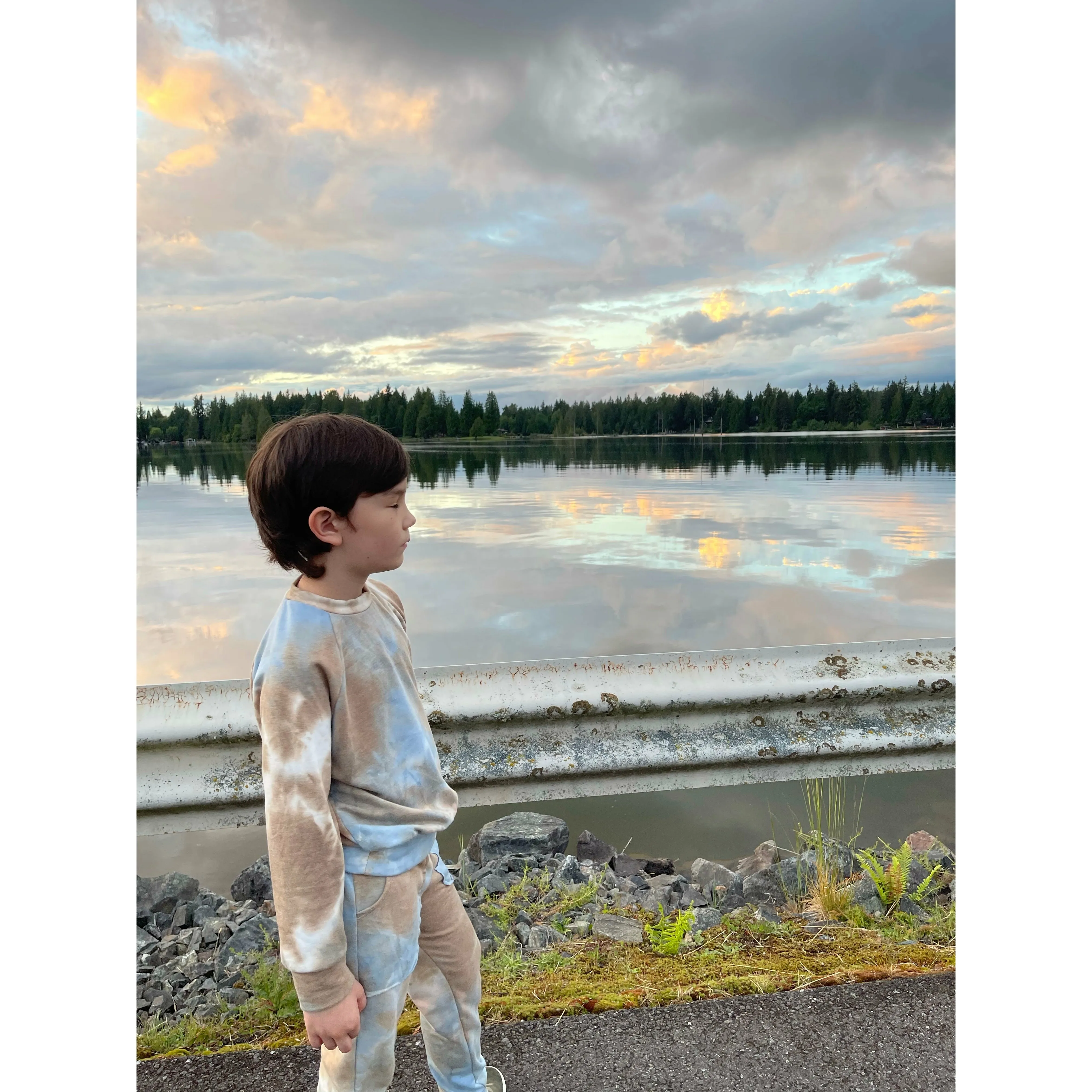 Lew-TD Kids Joggers | Chocolate Sky