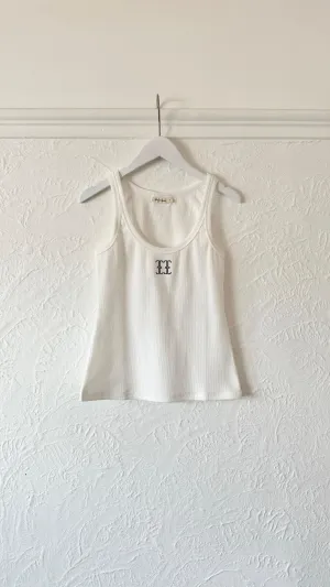 Libby Tank White