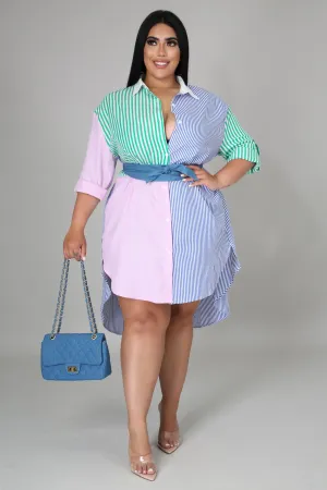 Line Me Up (Tunic Dress)