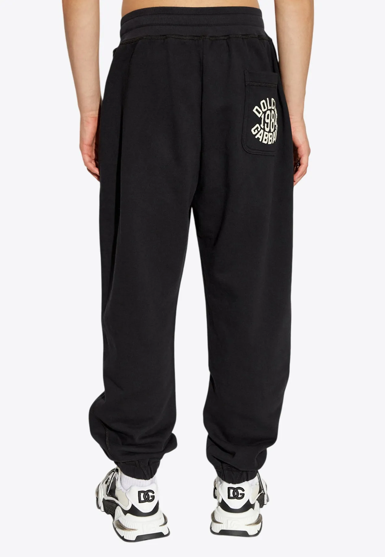 Logo Print Track Pants