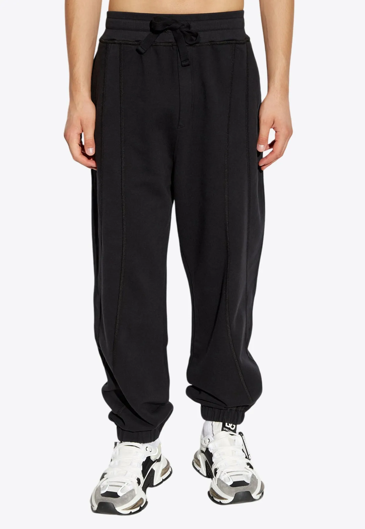 Logo Print Track Pants
