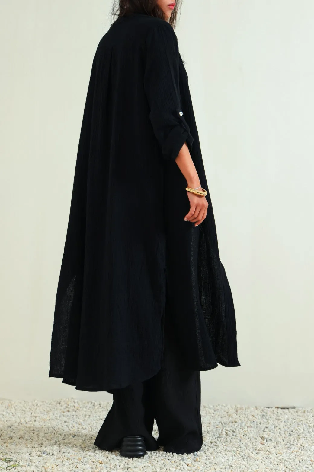 LONG MUSLIN TUNIC