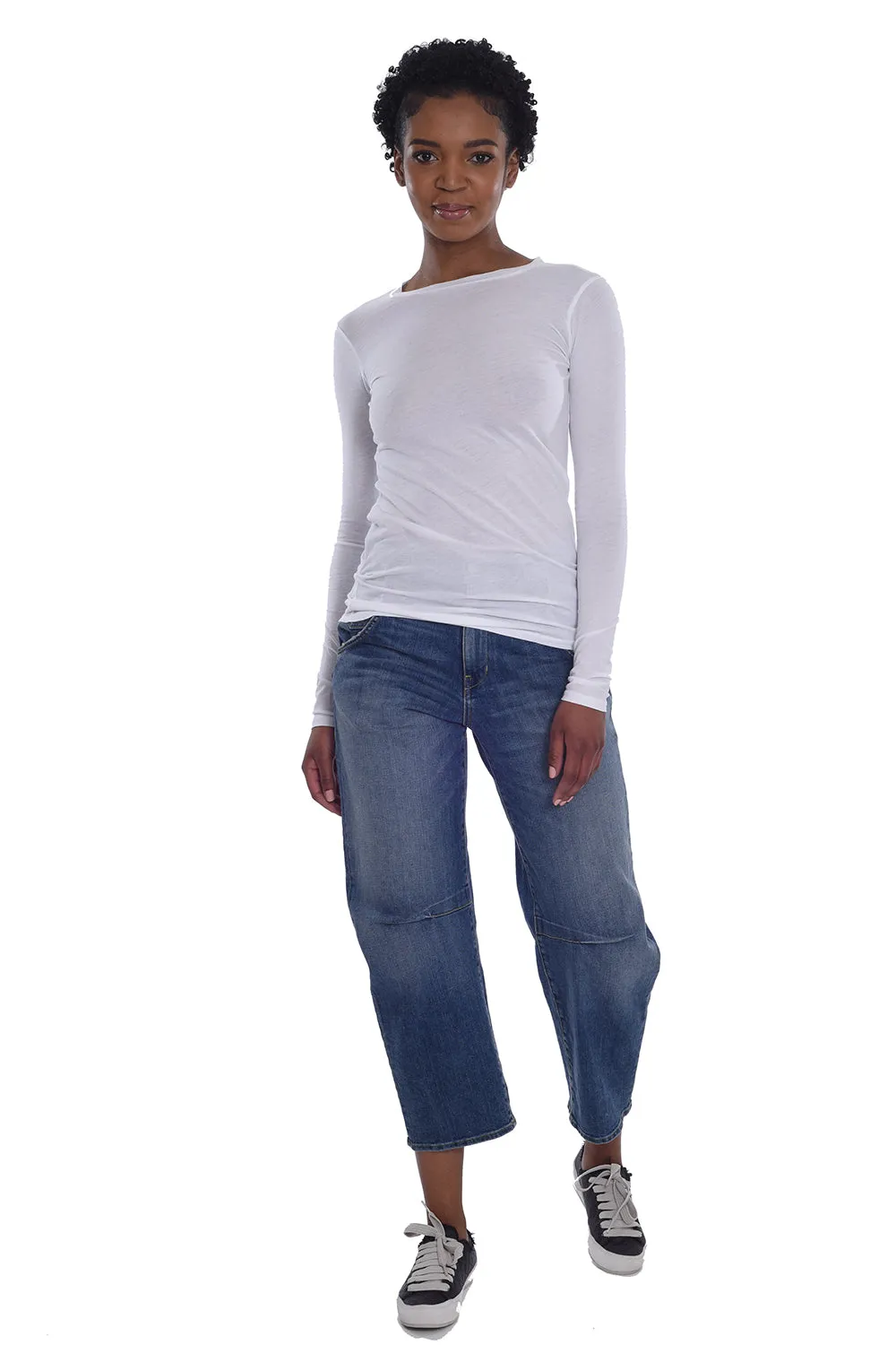 Long Sleeve Shirt in White