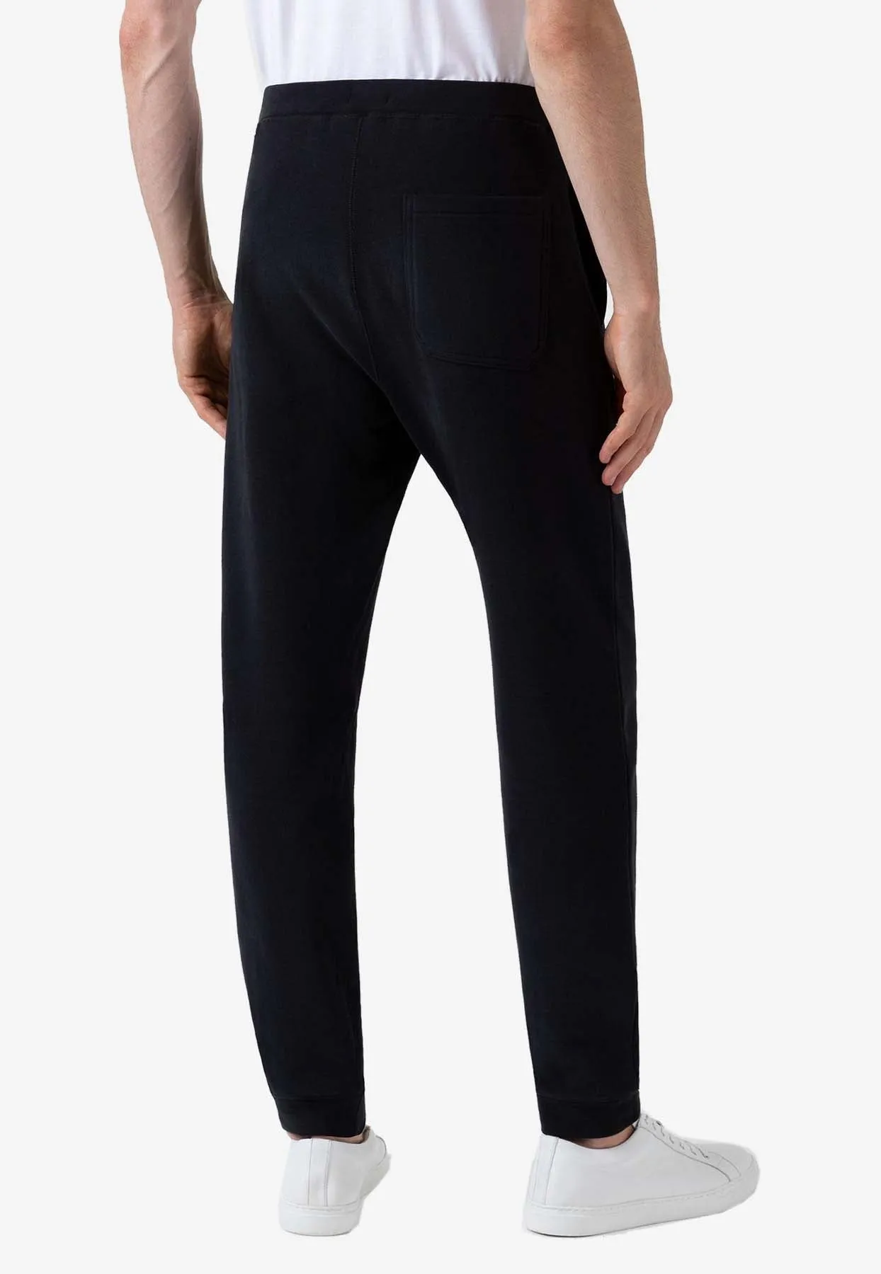 Loopback Drawstring Track Pants