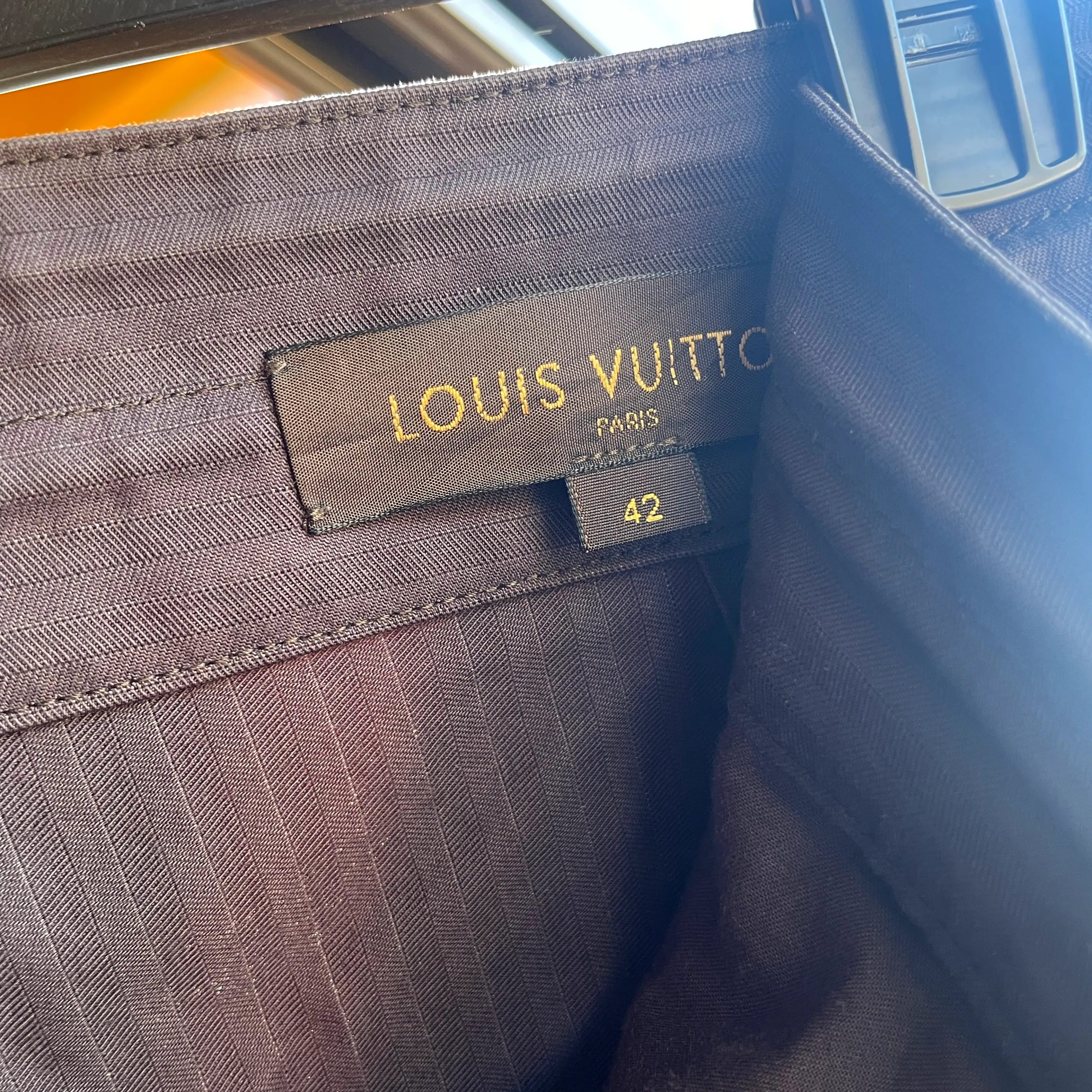 Louis Vuitton Brown Drawstring Trouser (Men's Medium / 32)