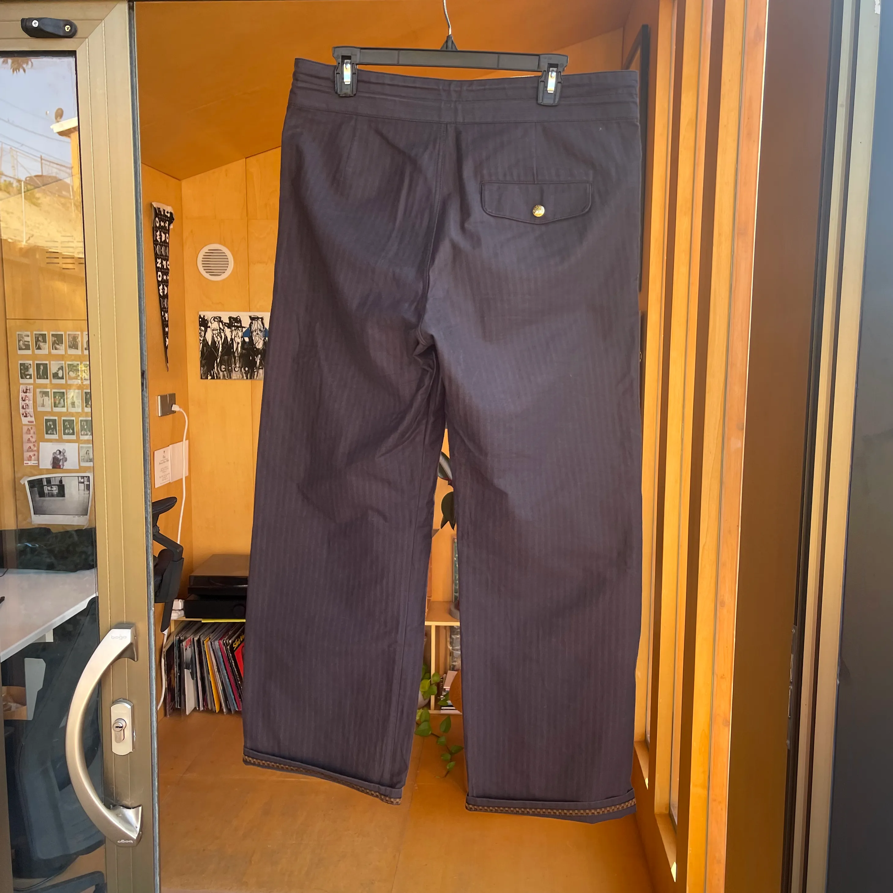 Louis Vuitton Brown Drawstring Trouser (Men's Medium / 32)