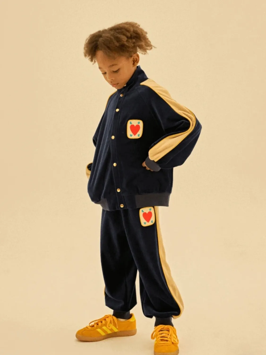 Love Velour Lounge Pants-Navy