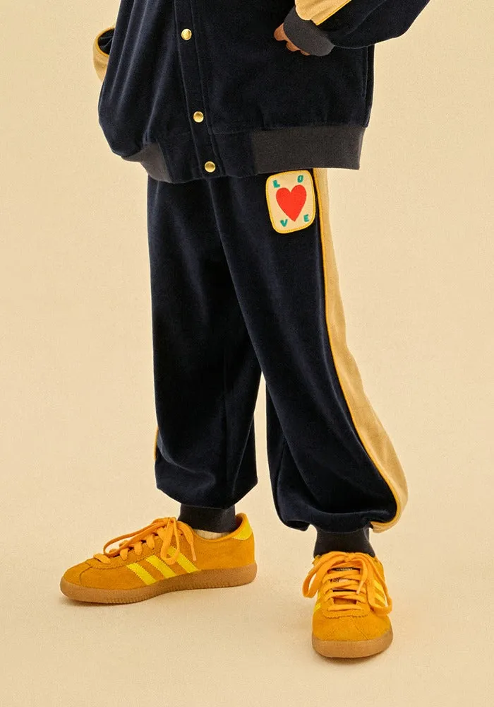 Love Velour Lounge Pants-Navy