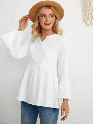 LT Fuse Peplum Detail LTFUB161 Stitched Top