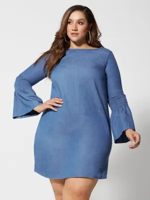 Lucy Denim Shift Dress