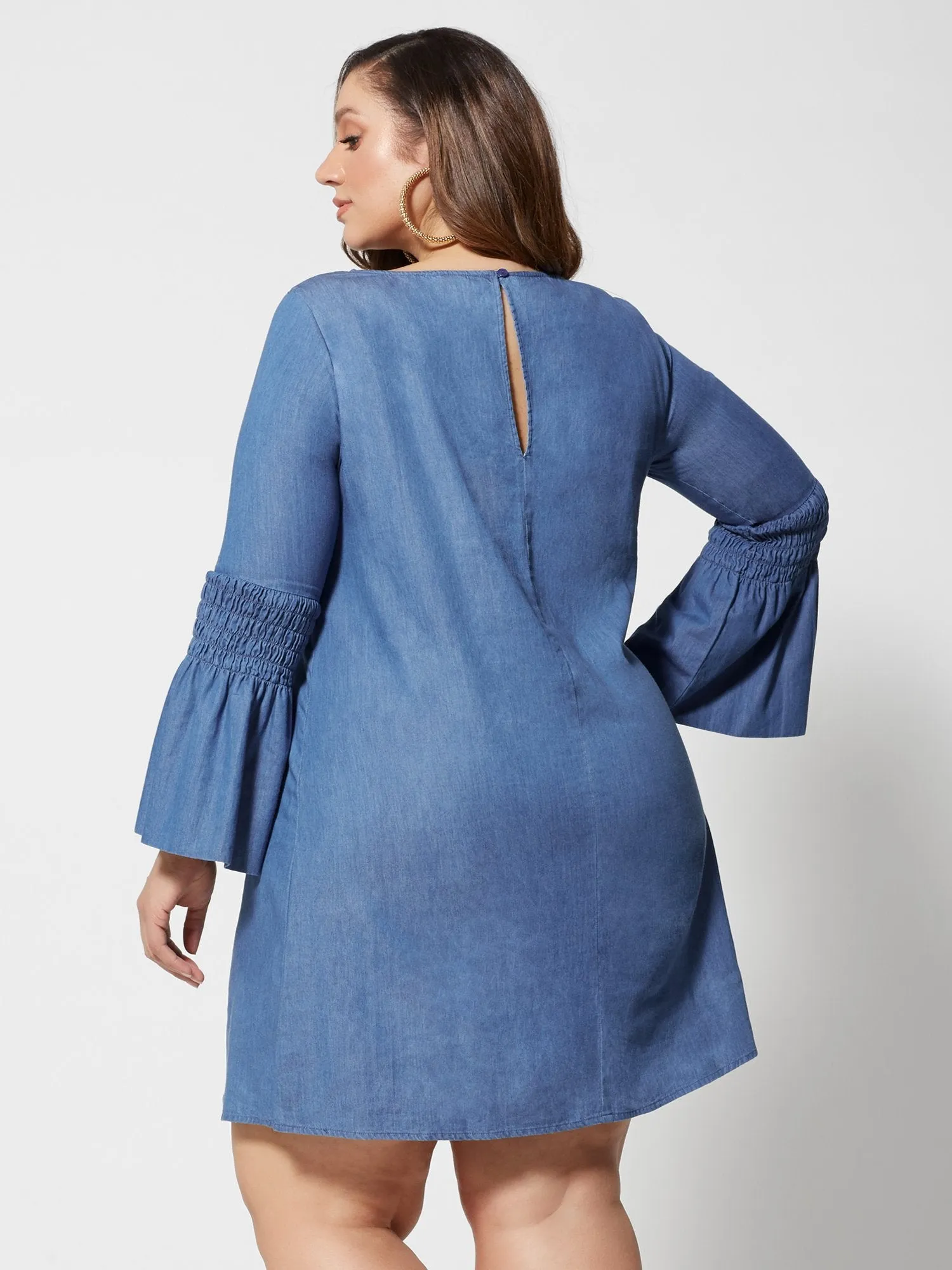 Lucy Denim Shift Dress
