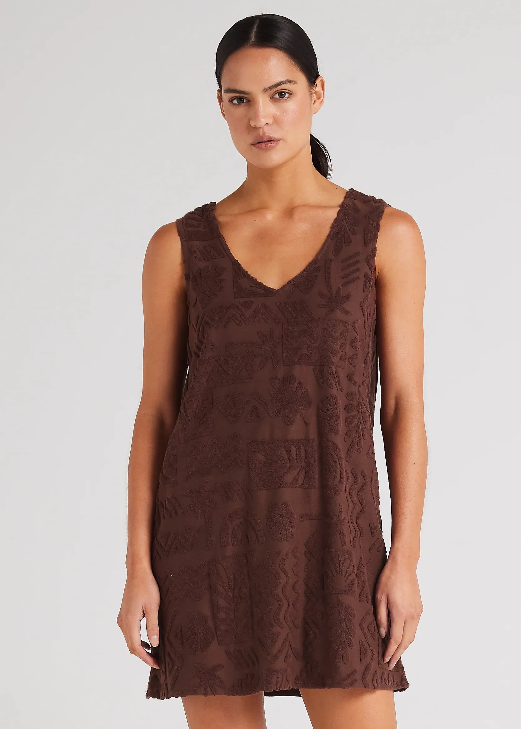 Mai Tai Dress - Chocolate