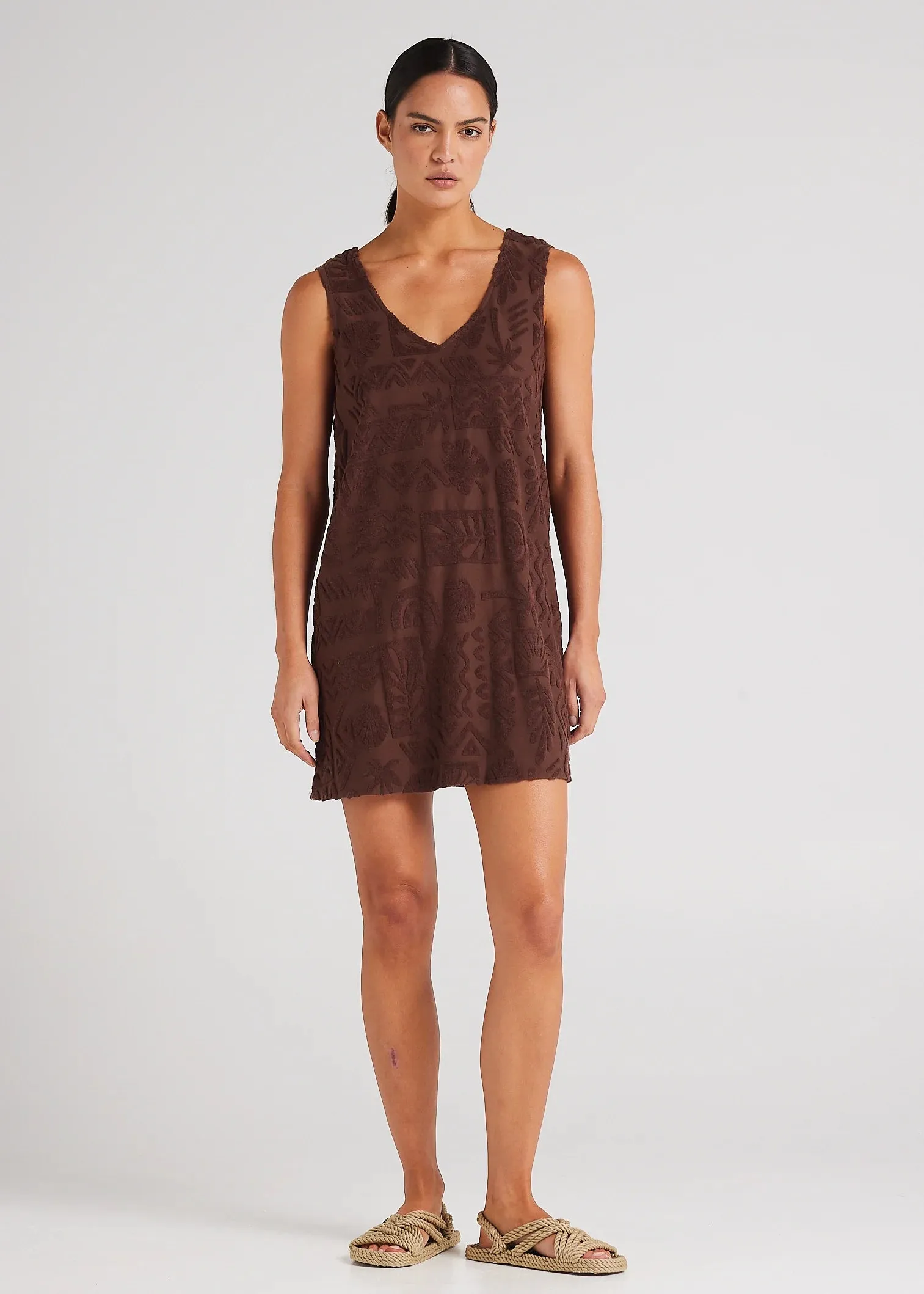 Mai Tai Dress - Chocolate