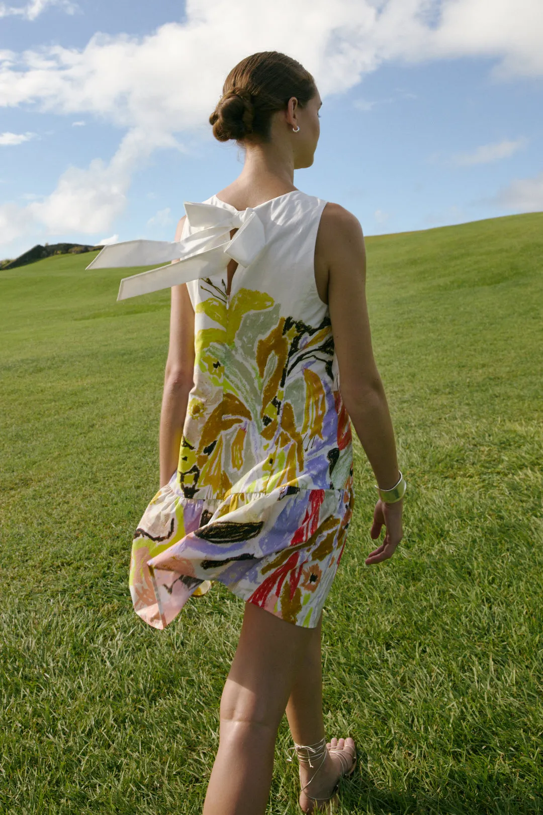 Marilyn Dress in Boquet by Marie Oliver