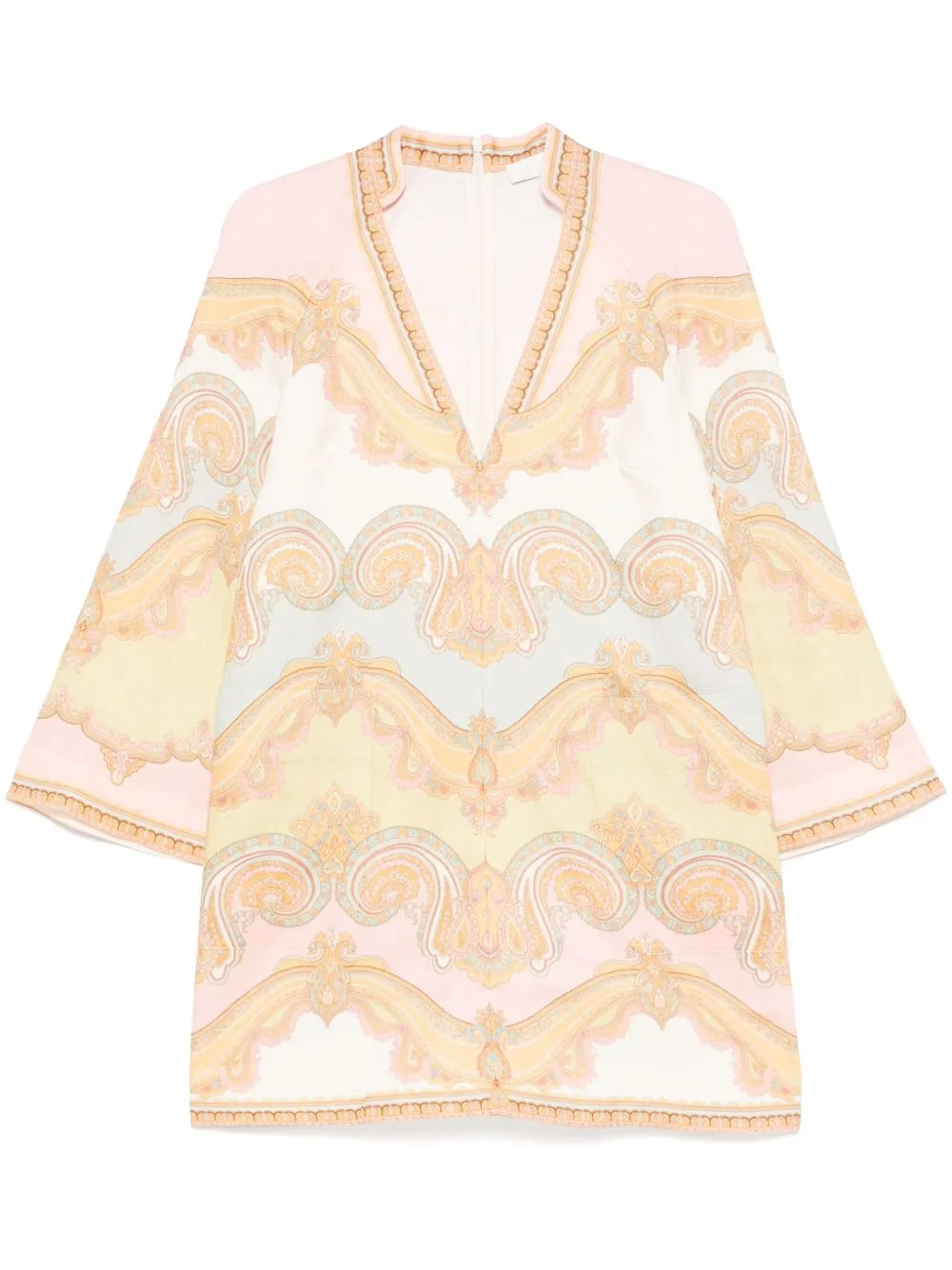Maxine printed cotton tunic dress