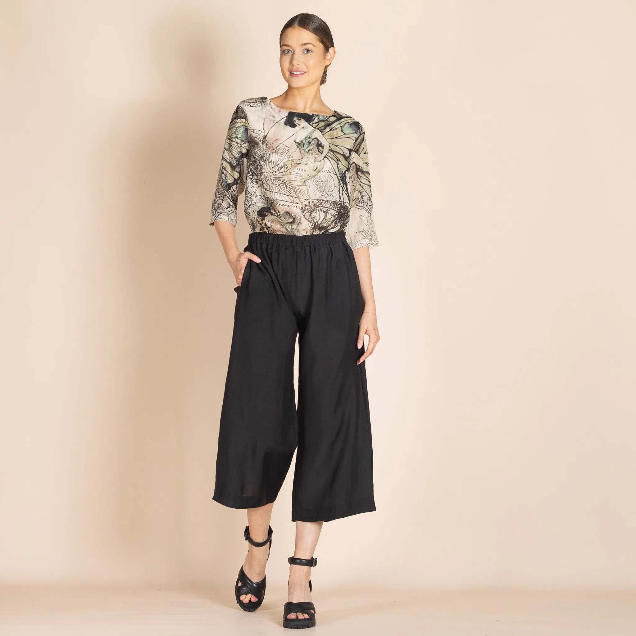 Megan Salmon Bamboo Lounge Pant