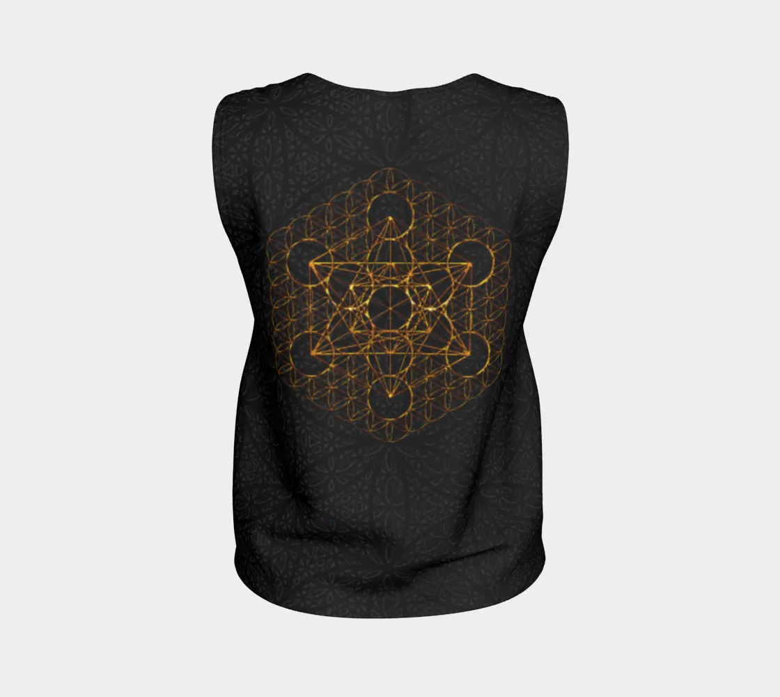 Metatron's Cube Dark Flowers 3