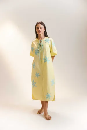 Mia Yellow  Dress