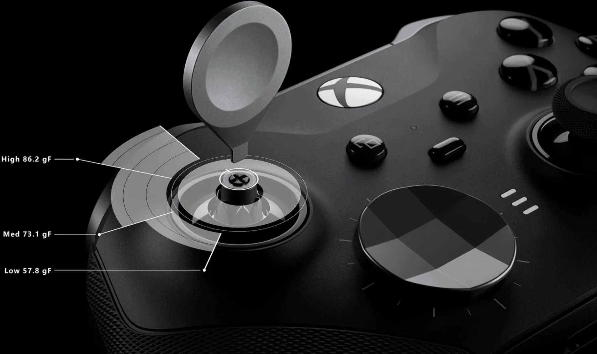 Microsoft - Xbox Elite Wireless Controller Series 2 - for Xbox One, Xbox Series X, and Xbox Series S - Black