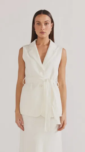 Mira Sleeveless Blazer