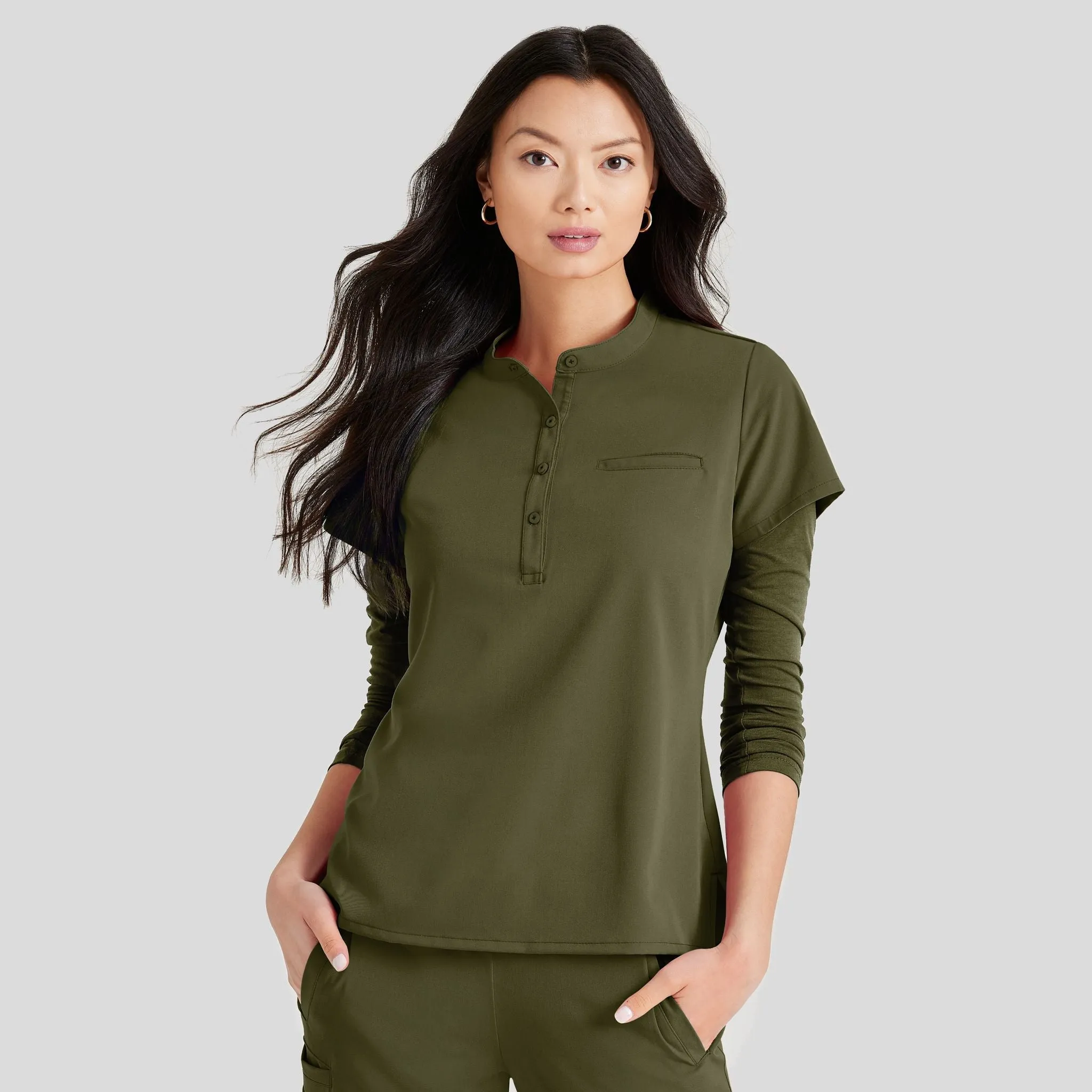 Mission Scrub Top | Olive