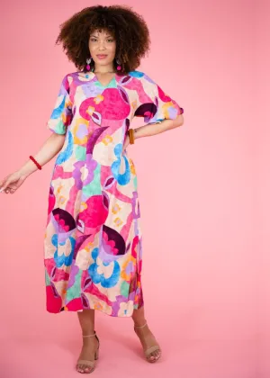Moorea Shift Midi Dress