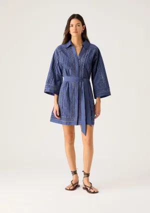 Mos - Valentina Mini Dress - Cobalt Blue