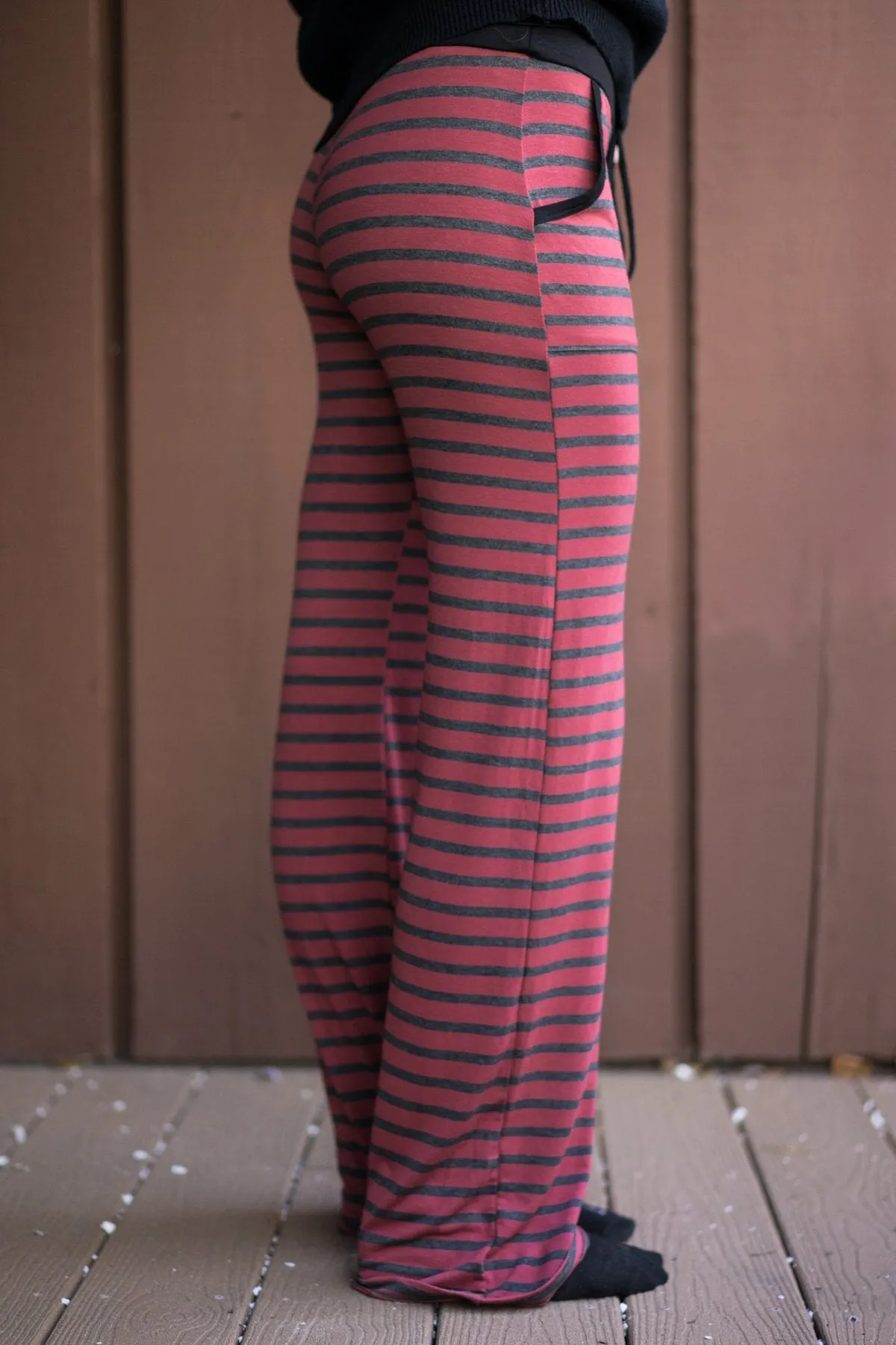 My Favorite Striped Lounge Pants