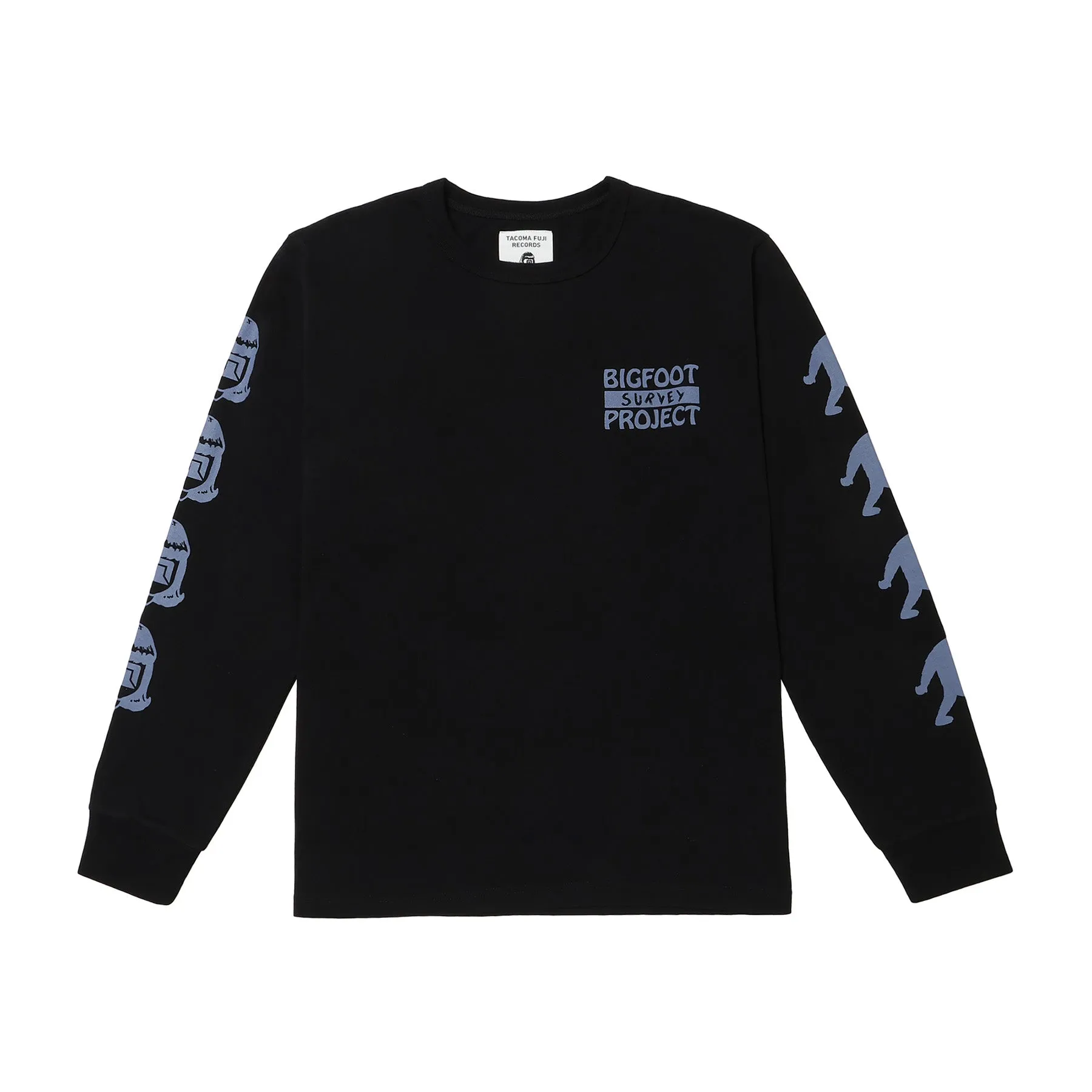 NANGA×TACOMA FUJI RECORDS BIGFOOT SURVEY PROJECT LOGO L/S TEE(UNISEX)