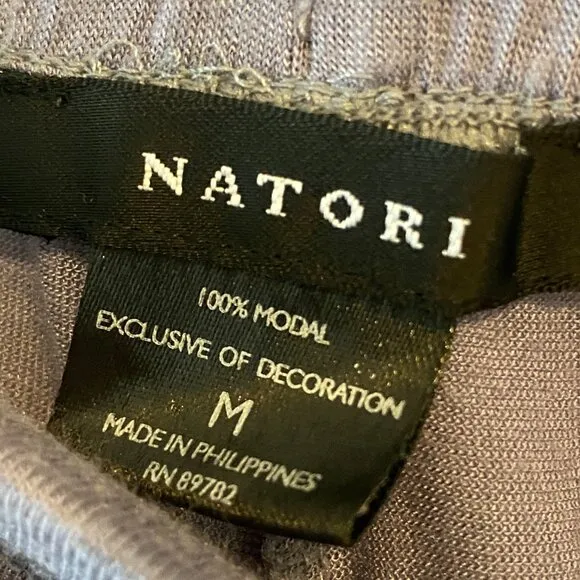 Natori Blue Top and Lounge Pants Set