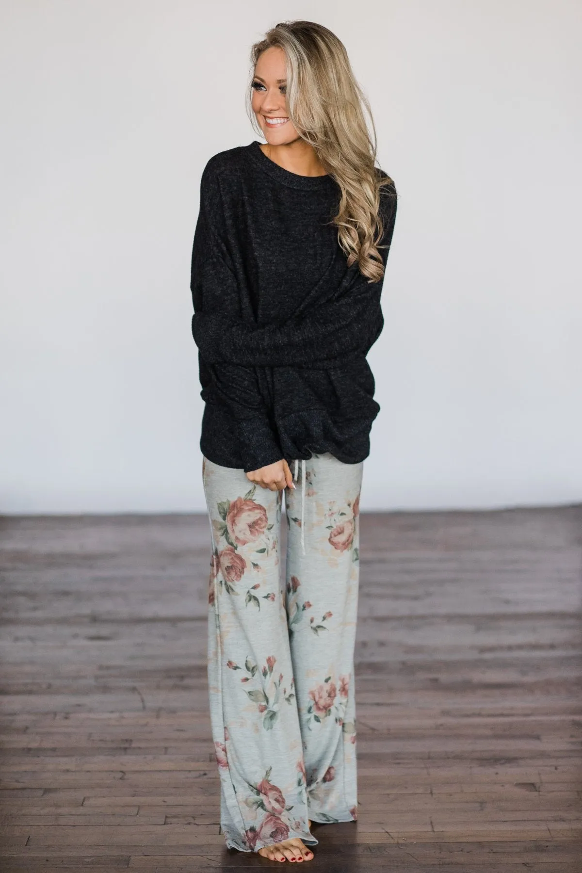 Never Gonna Give You Up Charcoal Sweater