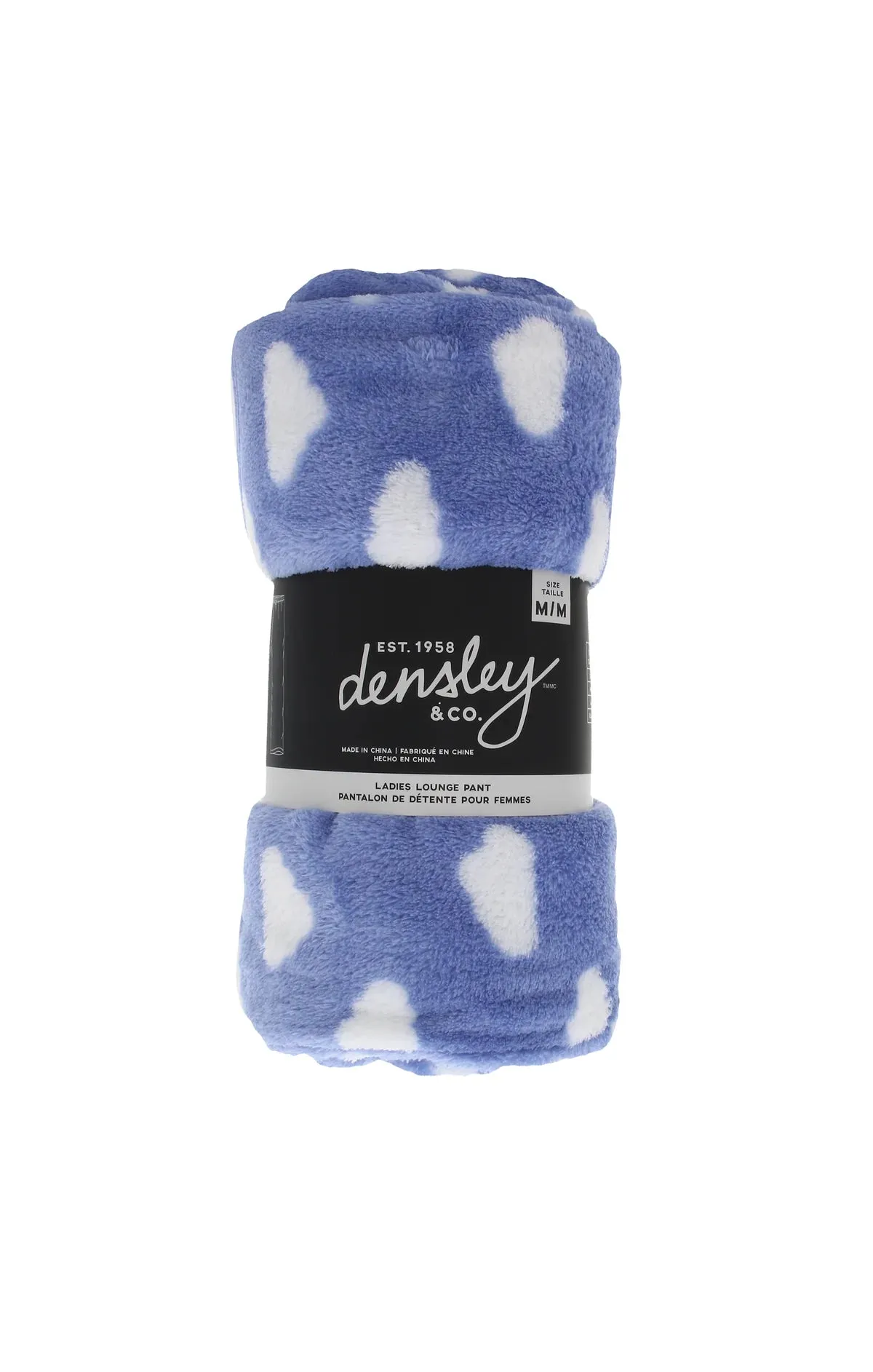 New Women's Cloud Plush Pajama Pants by Densley & Co. Sz L! Ultra Cozy!!