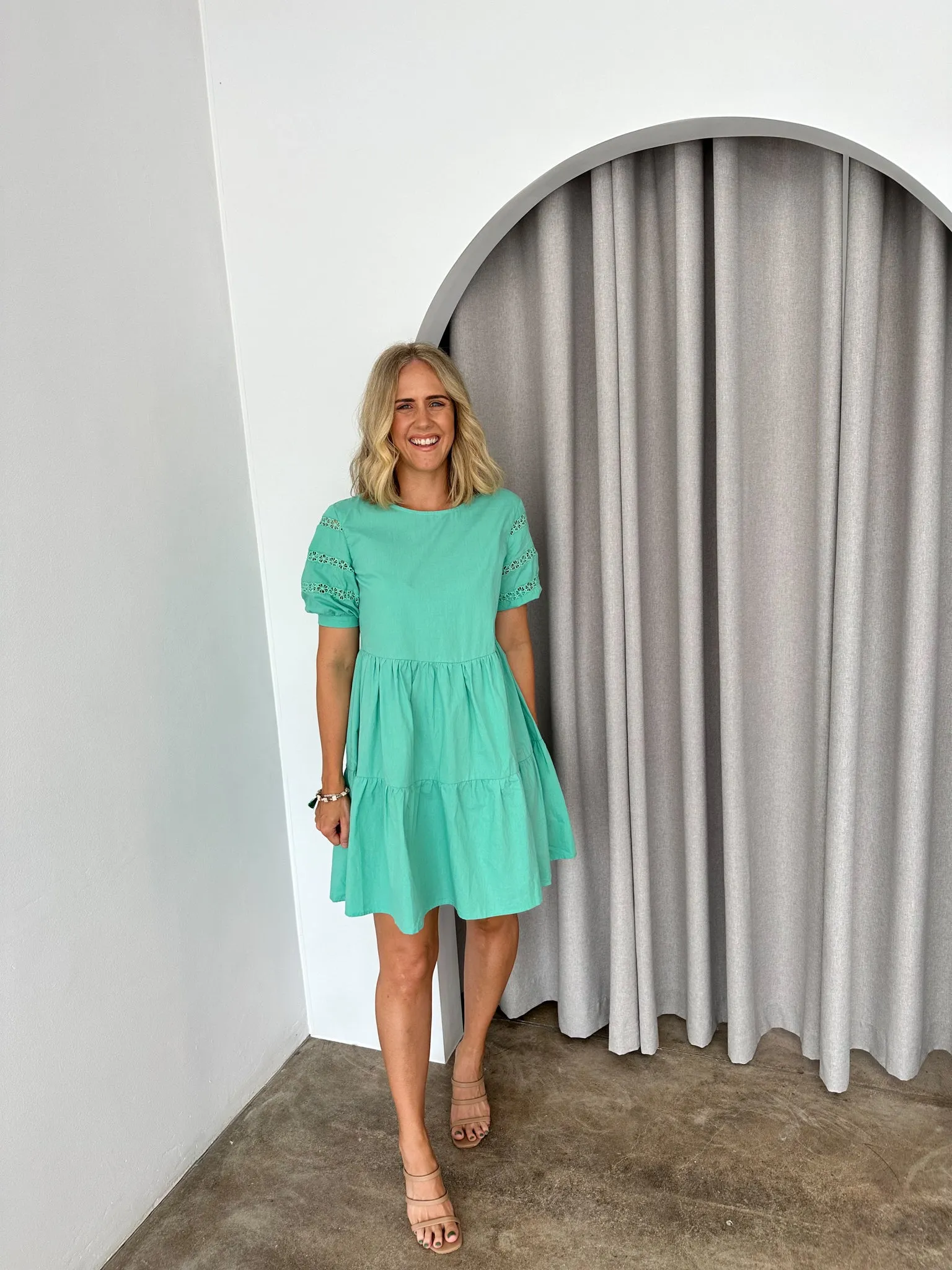 Nicky Dress- Green