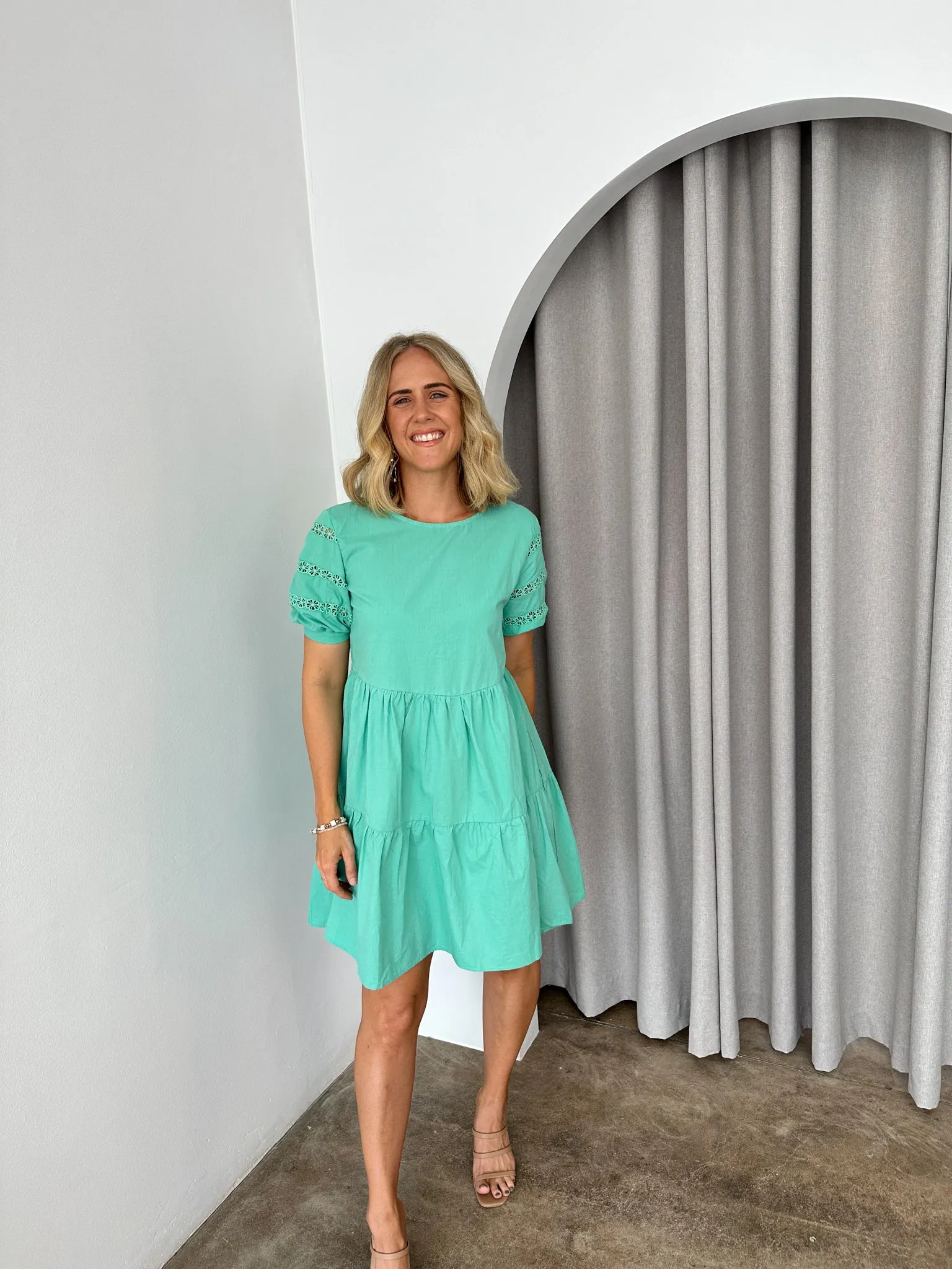 Nicky Dress- Green