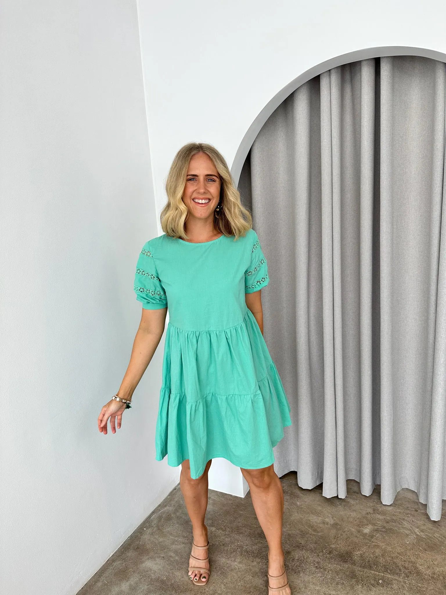Nicky Dress- Green