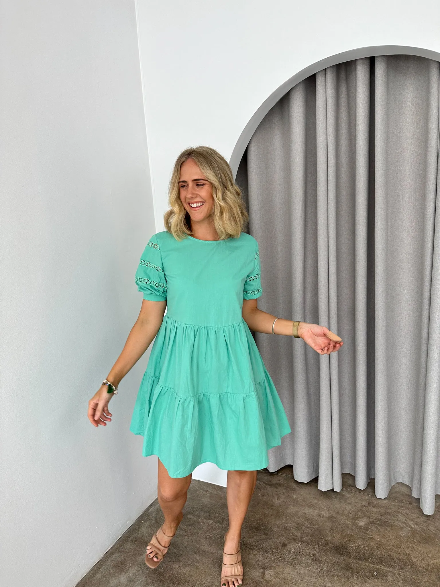 Nicky Dress- Green