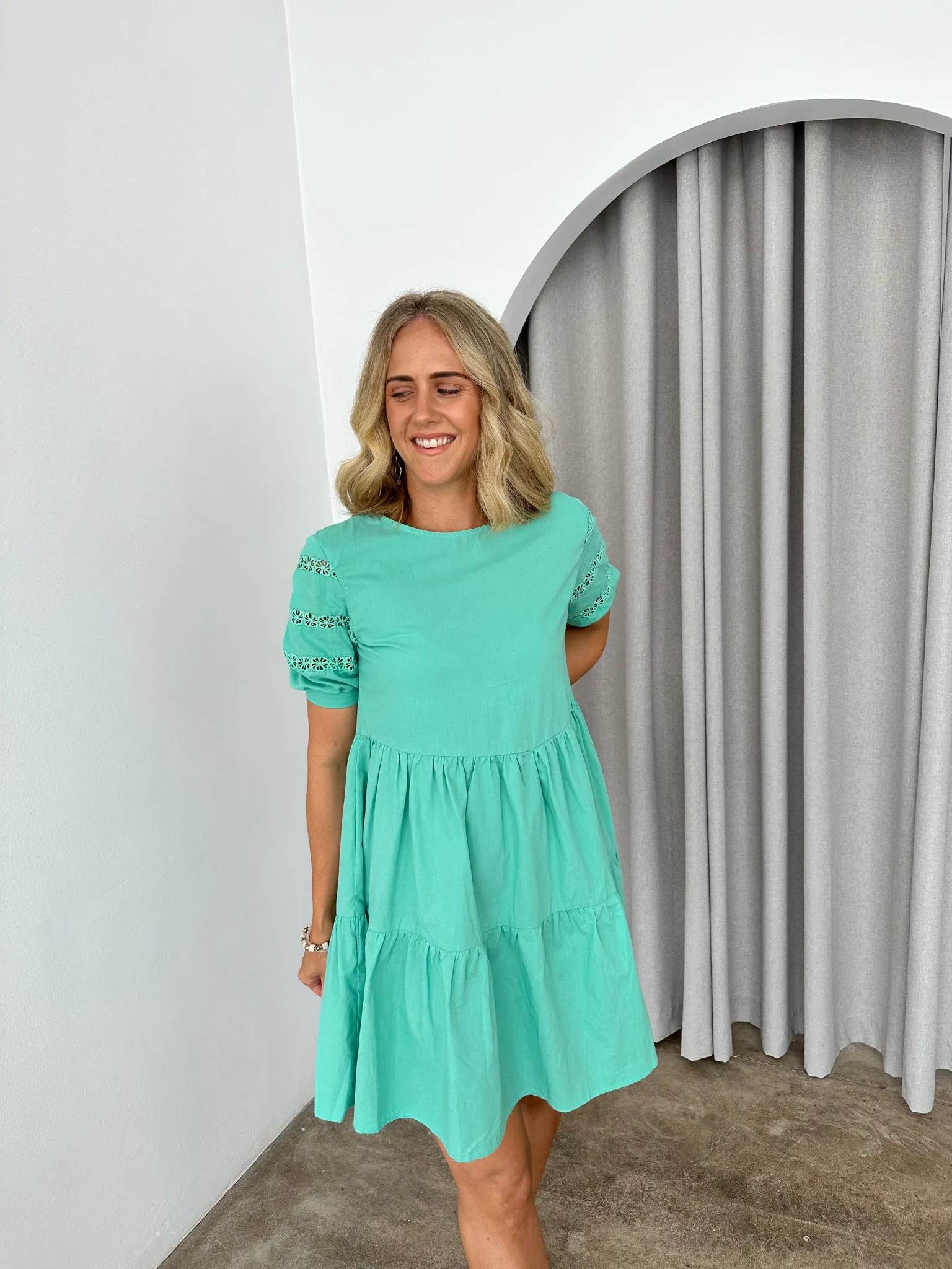 Nicky Dress- Green