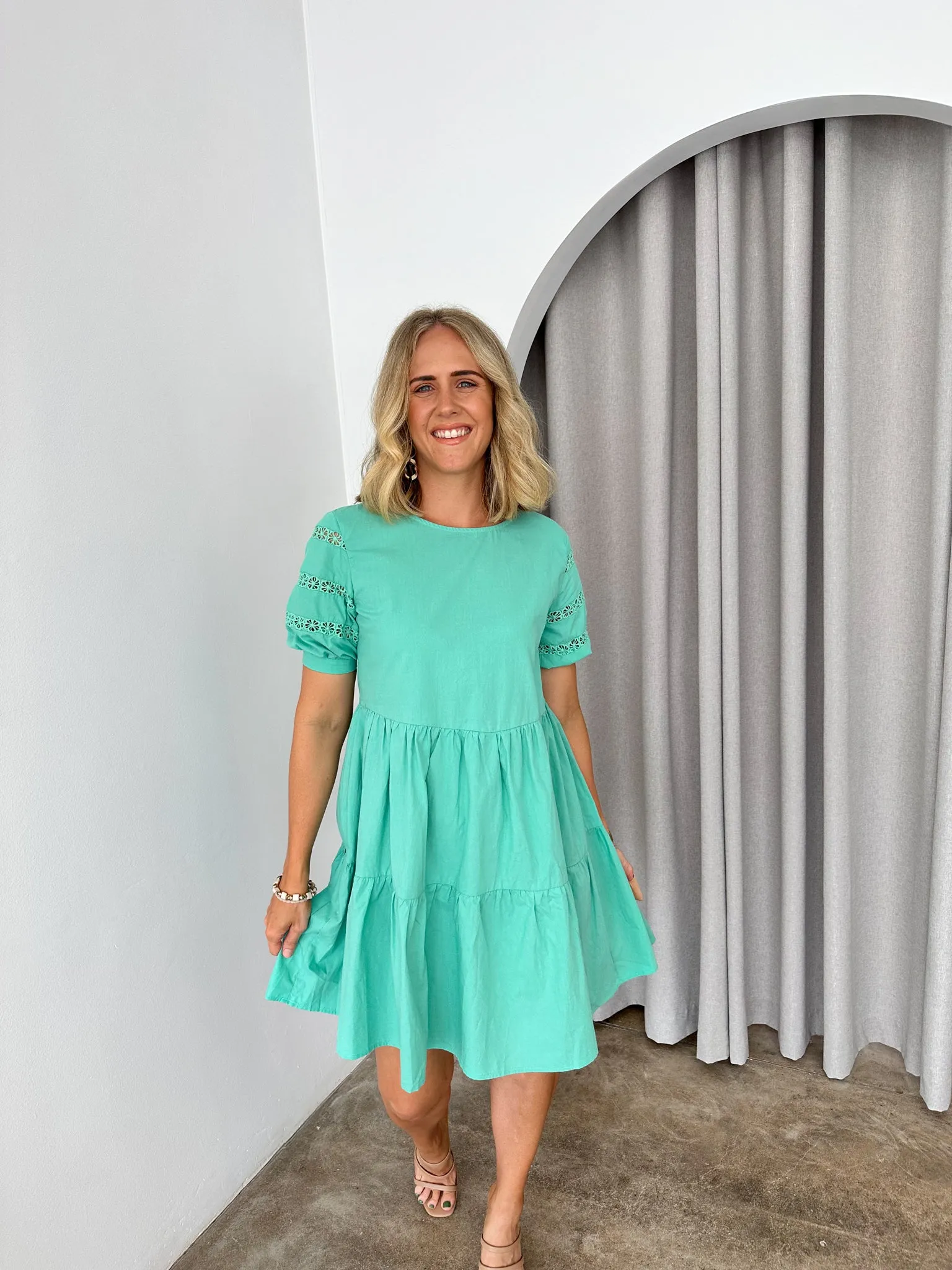 Nicky Dress- Green