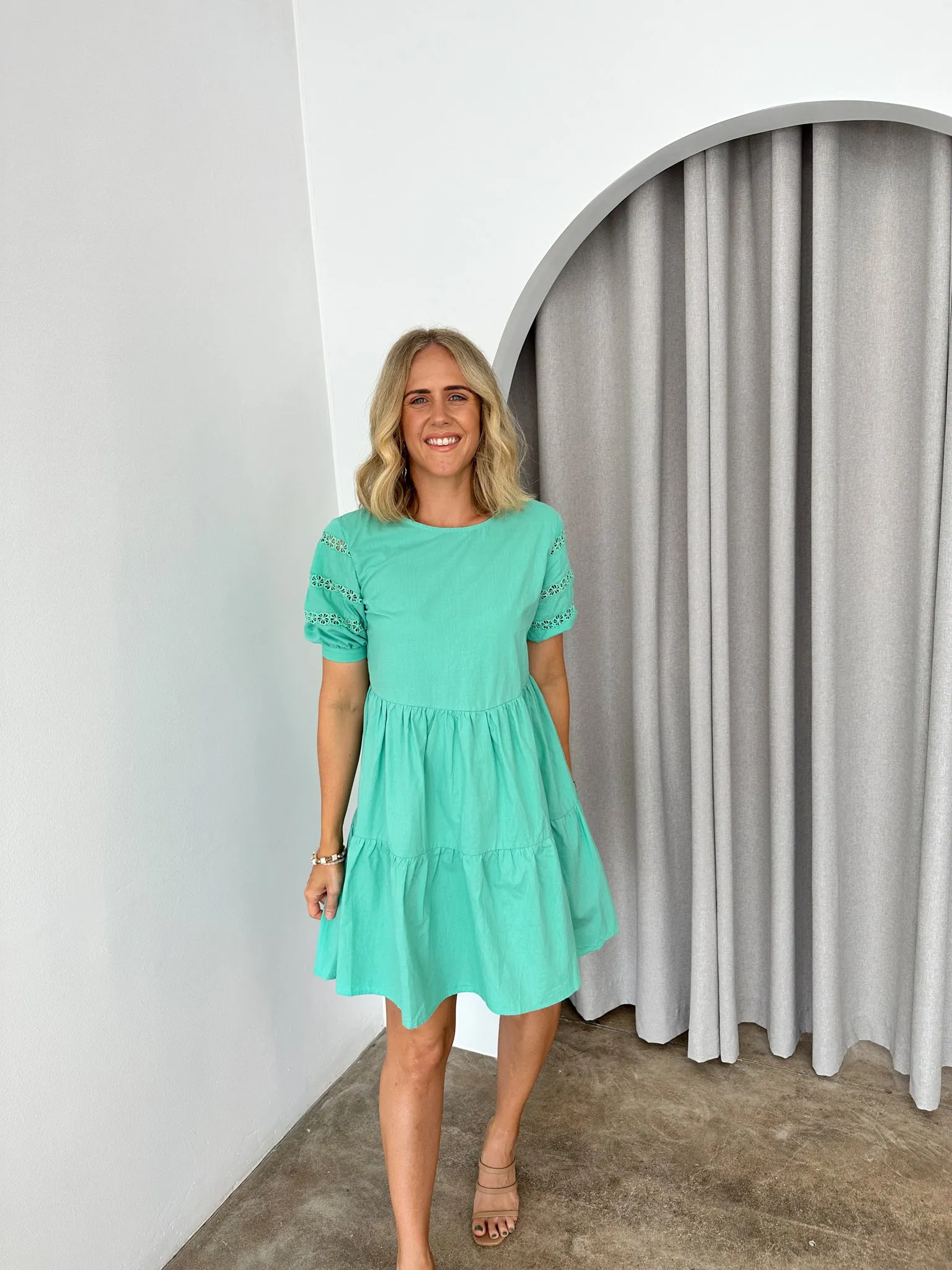 Nicky Dress- Green